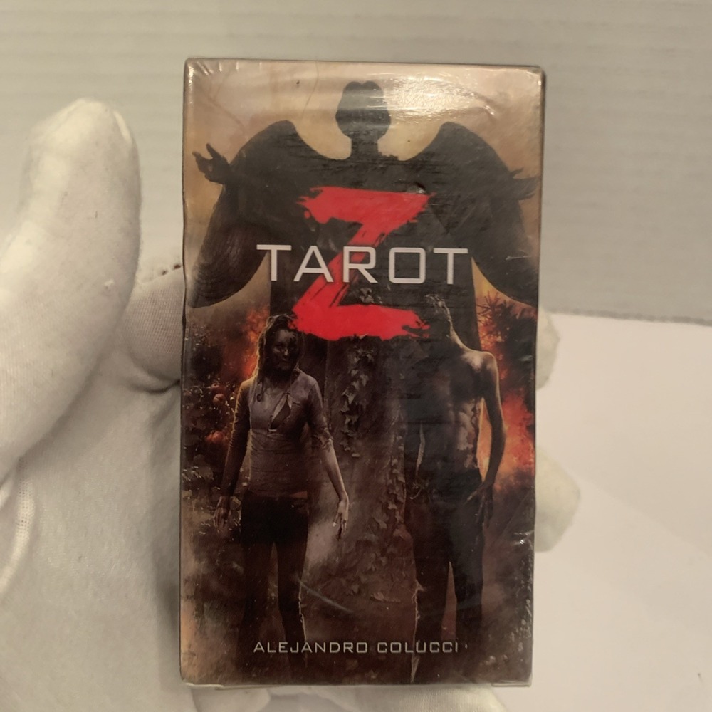 Tarot Z Tarot Deck by Alejandro Colucci Zombie Horror Divination Cards 4.5 x 2.5